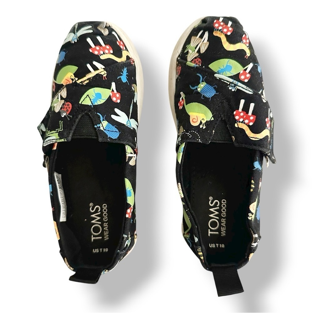 TOMS | Alpargata Glow in the Dark Bugs Toddler Shoe (10T)